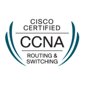 Badge Cisco Certified Network Associate Routing and Switching (CCNA R&S)