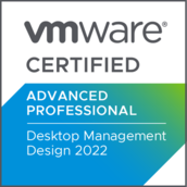 Badge VMware Certified Advanced Professional – Desktop Management Design 2022 (VCAP-DTM Design 2022)
