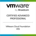 Badge VMware Certified Advanced Professional – VMware Cloud Foundation VKS (VCAP-VCF VKS)