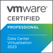 Badge VMware Certified Professional – Data Center Virtualization 2023 (VCP-DCV 2023)
