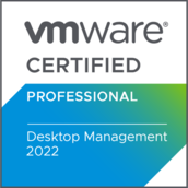 Badge VMware Certified Professional – Desktop Management 2022 (VCP-DTM 2022)