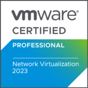 Badge VMware Certified Professional – Network Virtualization 2023 (VCP-NV 2023)