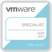 Badge VMware vSAN 2017 Specialist  (2VB-601)