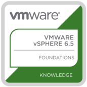 Badge VMware vSphere 6.5 Foundations